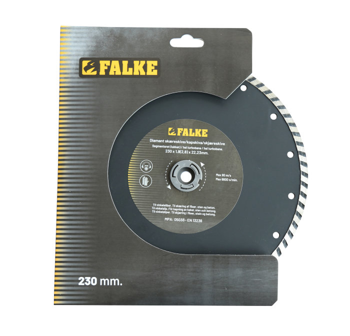 Falke diamant turboblad Ø230mm